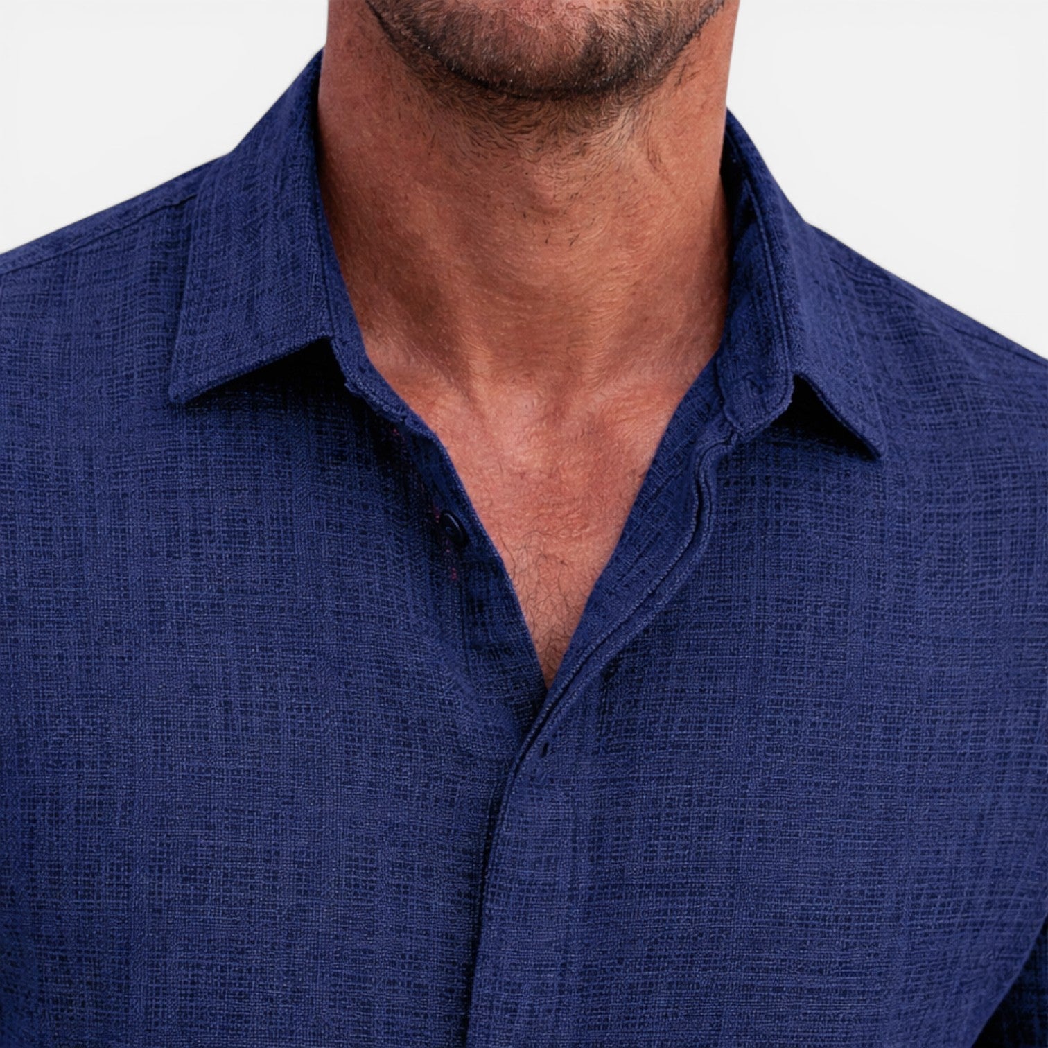 Camicia Uomo Manica Corta Estiva Leggera Traspirante Slim Fit 6
