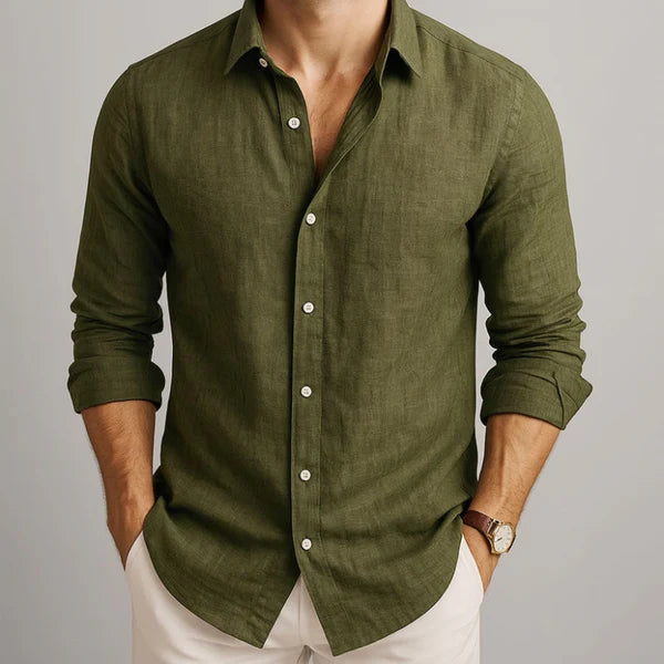 Camicia di lino Matteo 1
