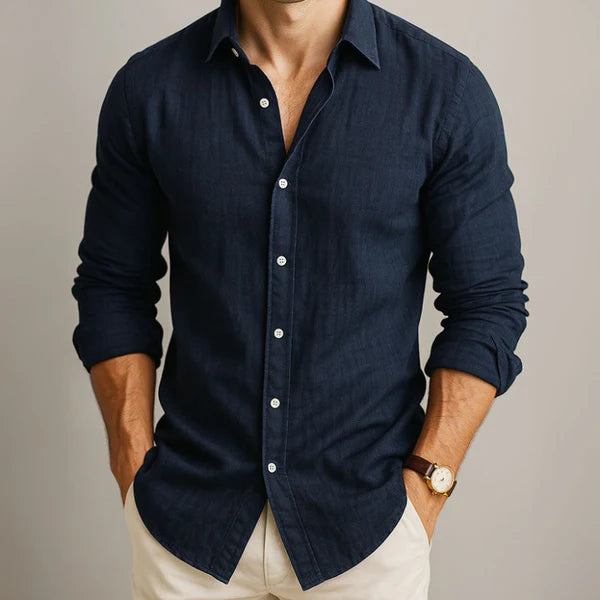 Camicia di lino Matteo 2