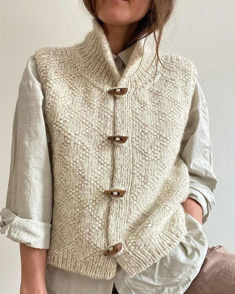 Camila - Gilet Elegante Senza Maniche 0