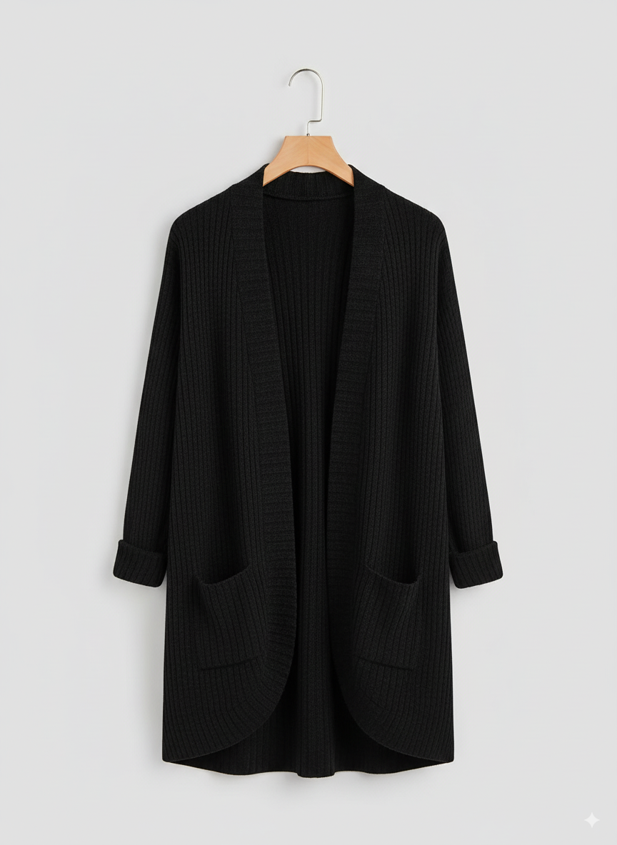 Cardigan Donna | Aperto a Coste con Tasche