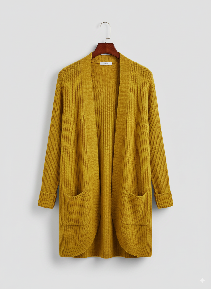 Cardigan Donna | Aperto a Coste con Tasche