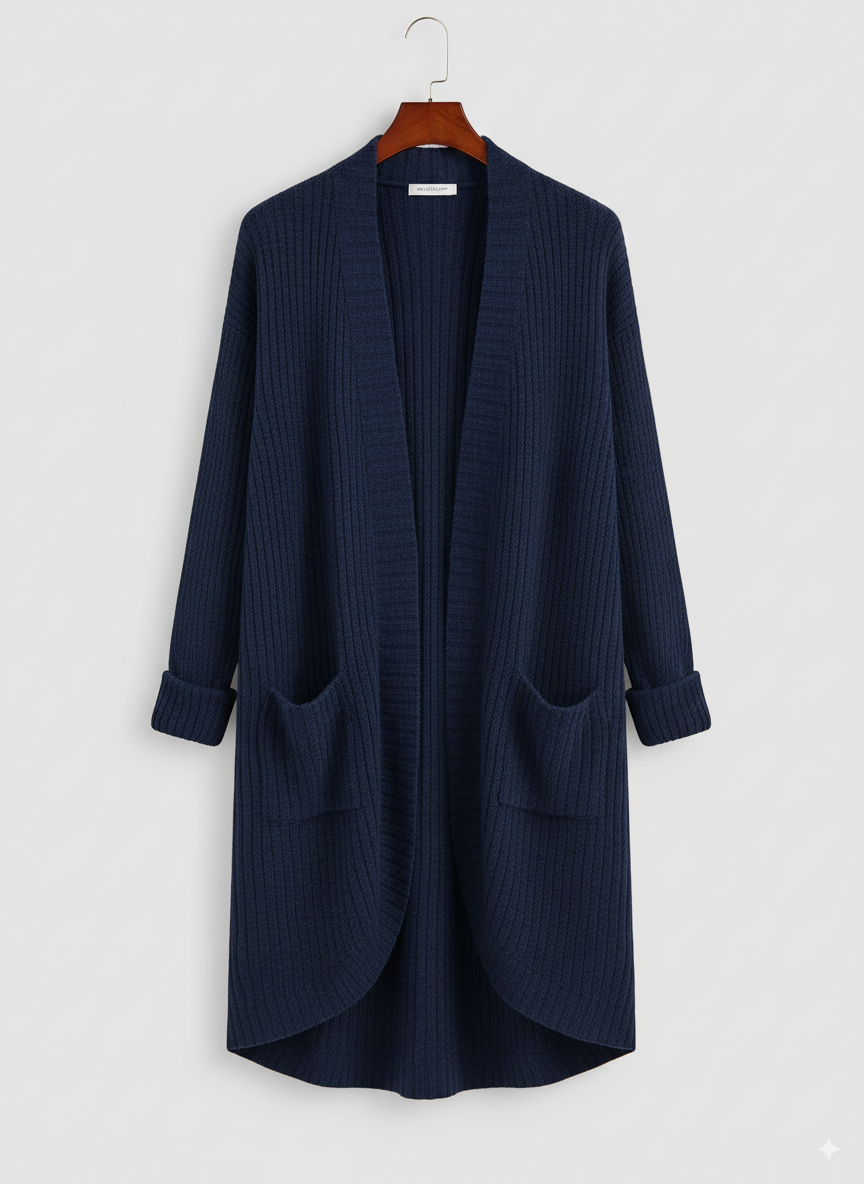 Cardigan Donna | Aperto a Coste con Tasche