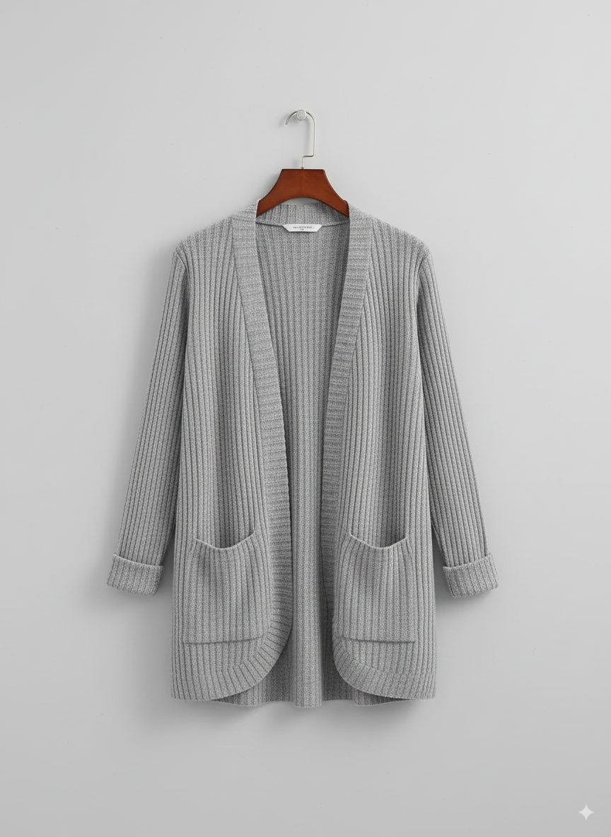 Cardigan Donna | Aperto a Coste con Tasche