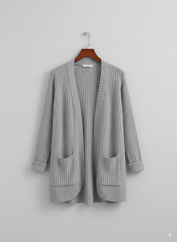 Cardigan Donna | Aperto a Coste con Tasche