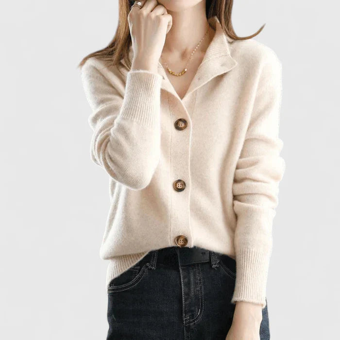 Cardigan Donna | Colletto Elegante & Comfort