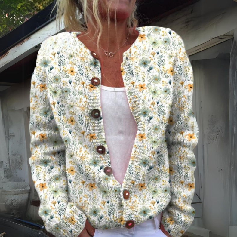 Cardigan Donna | Fantasia Floreale & Comfort Quotidiano
