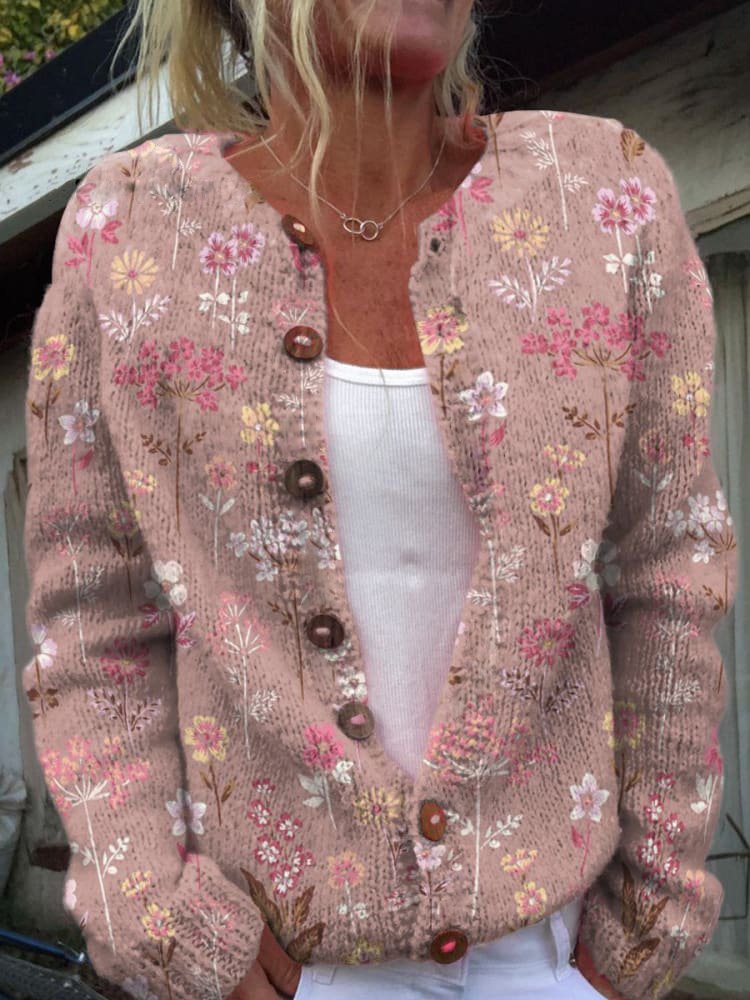 Cardigan Donna | Fantasia Floreale & Comfort Quotidiano