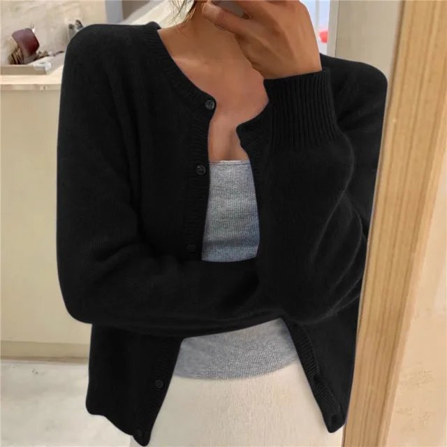 Cardigan Donna | Girocollo e Comfort Morbido
