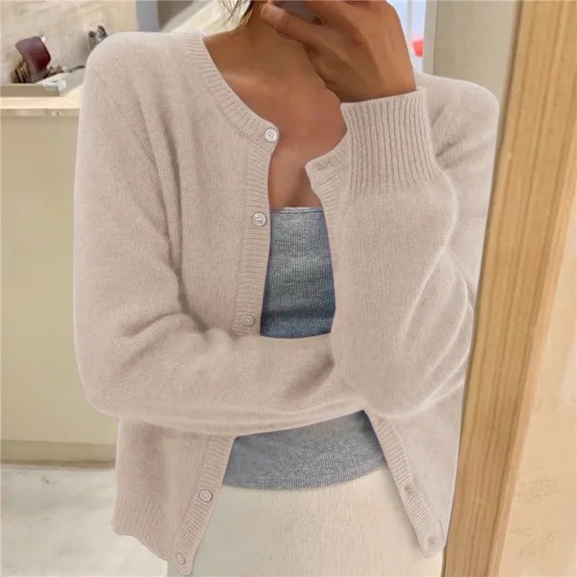 Cardigan Donna | Girocollo e Comfort Morbido