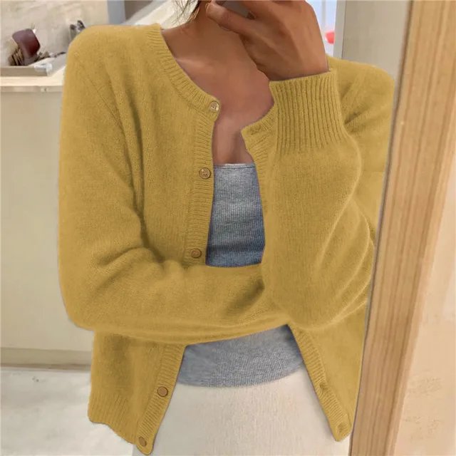 Cardigan Donna | Girocollo e Comfort Morbido