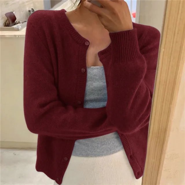 Cardigan Donna | Girocollo e Comfort Morbido