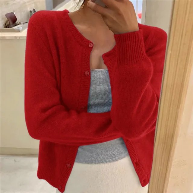 Cardigan Donna | Girocollo e Comfort Morbido