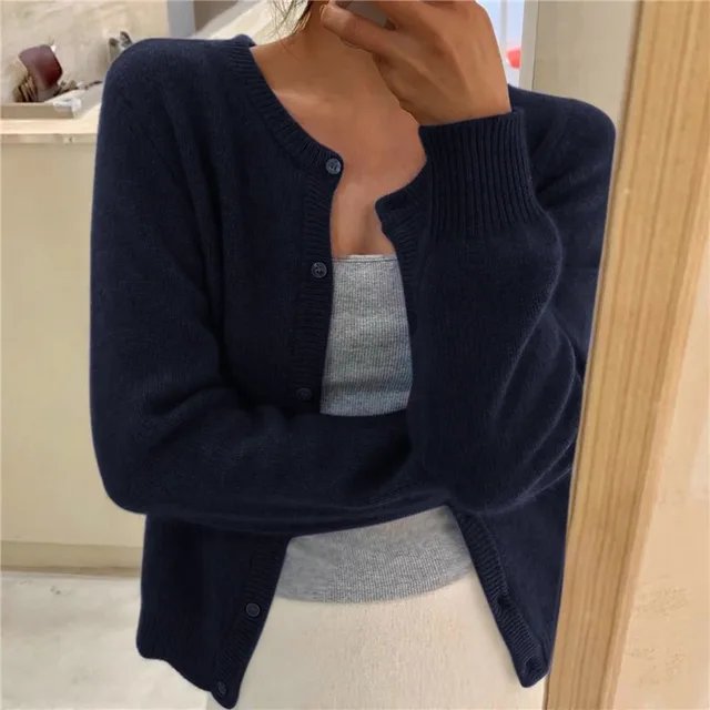 Cardigan Donna | Girocollo e Comfort Morbido
