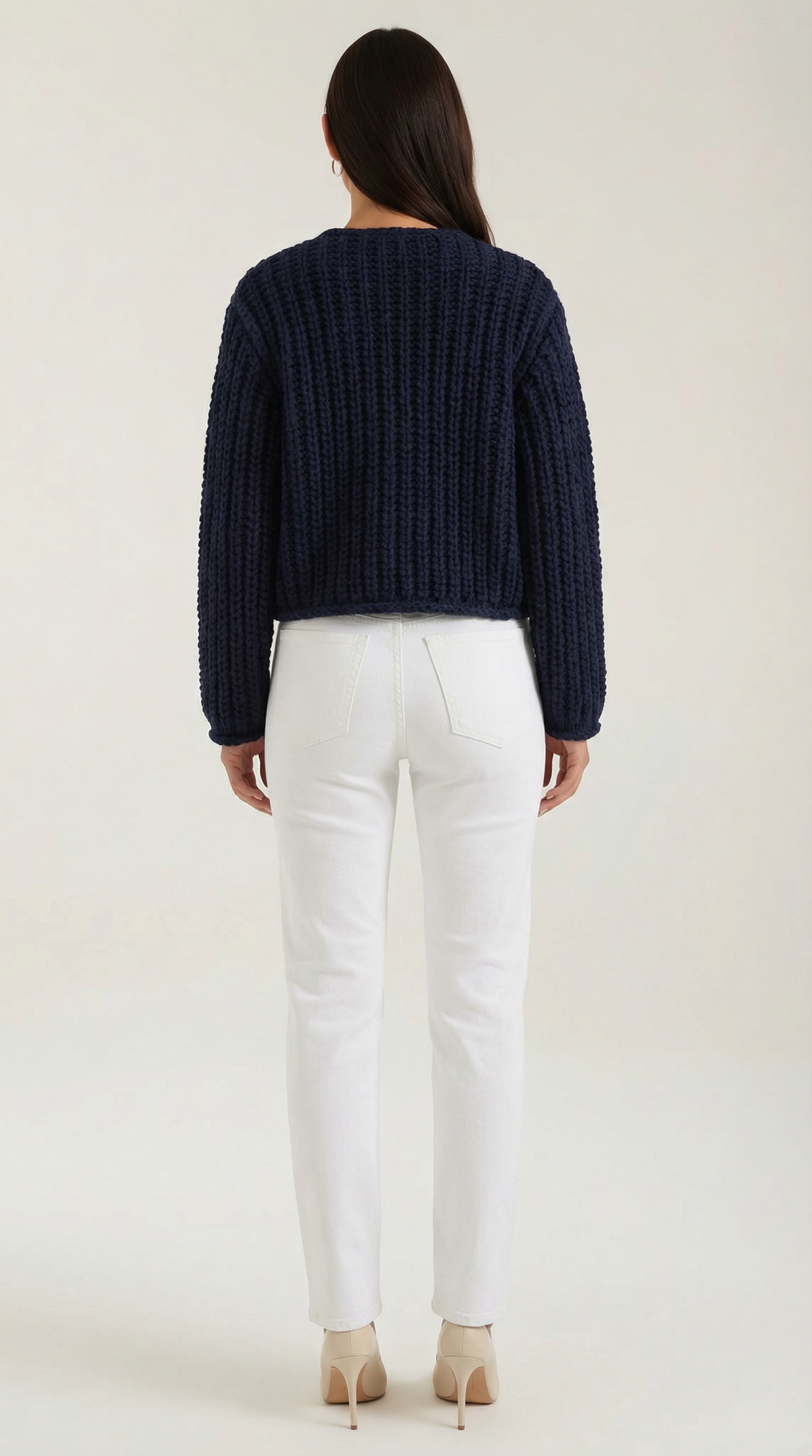 Cardigan Donna | Maglia Grossa & Bottoni Gioiello
