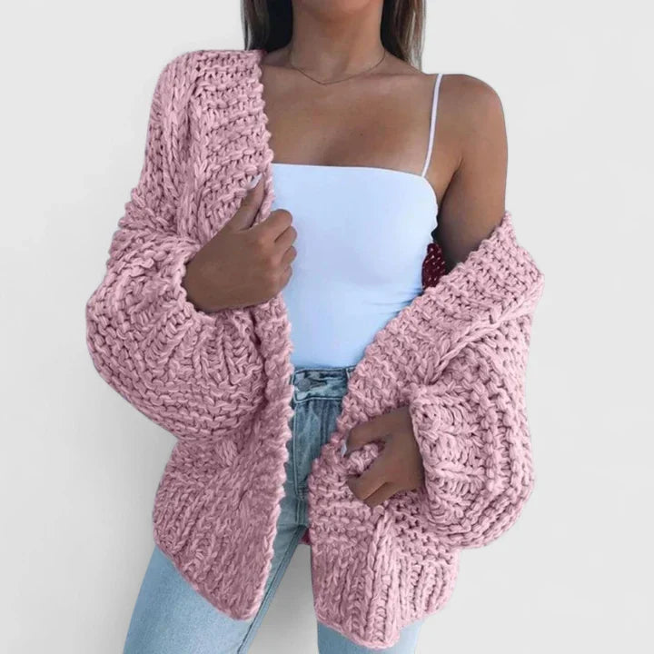 Cardigan Donna | Maniche a Palloncino & Fronte Aperto