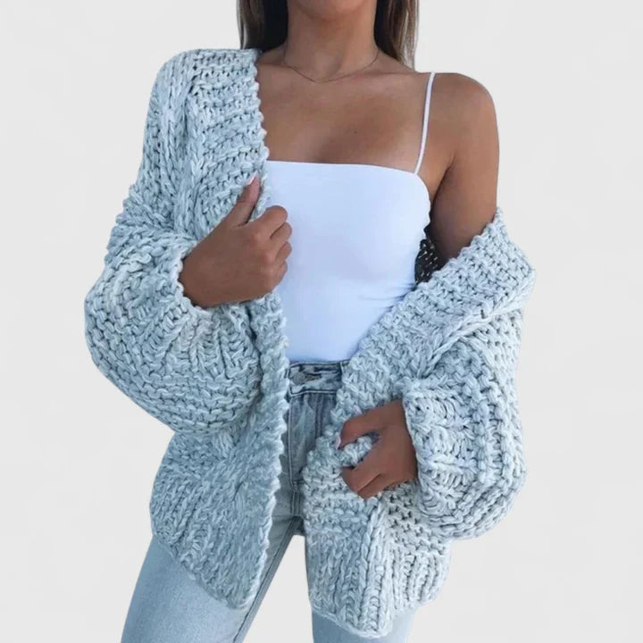 Cardigan Donna | Maniche a Palloncino & Fronte Aperto