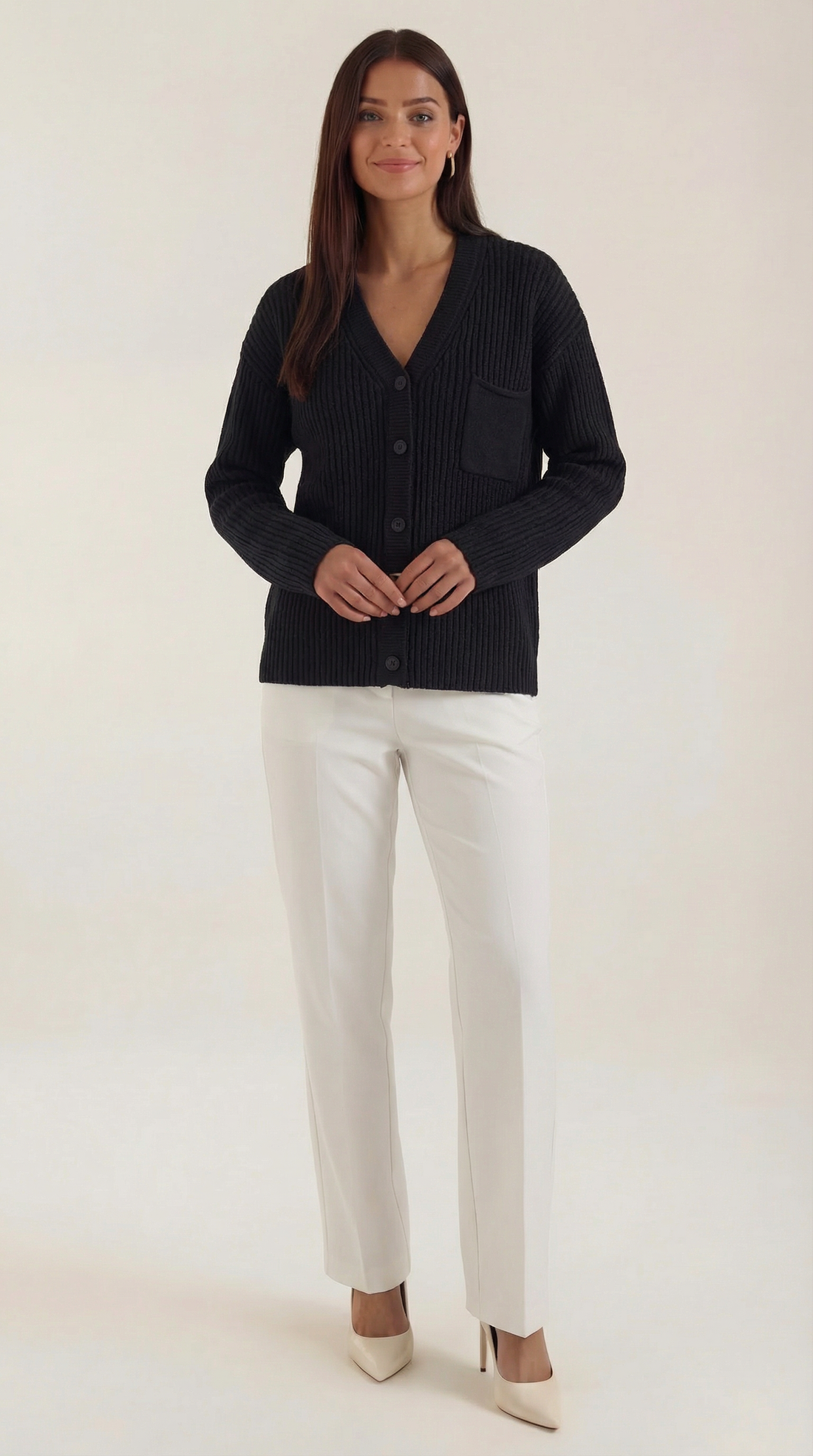 Cardigan Donna | Oversize & Chiusura Bottonata