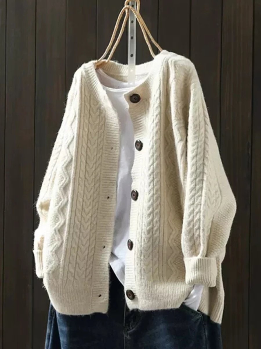 Cardigan Oversize Donna | Con Bottoni e Comfort Avvolgente