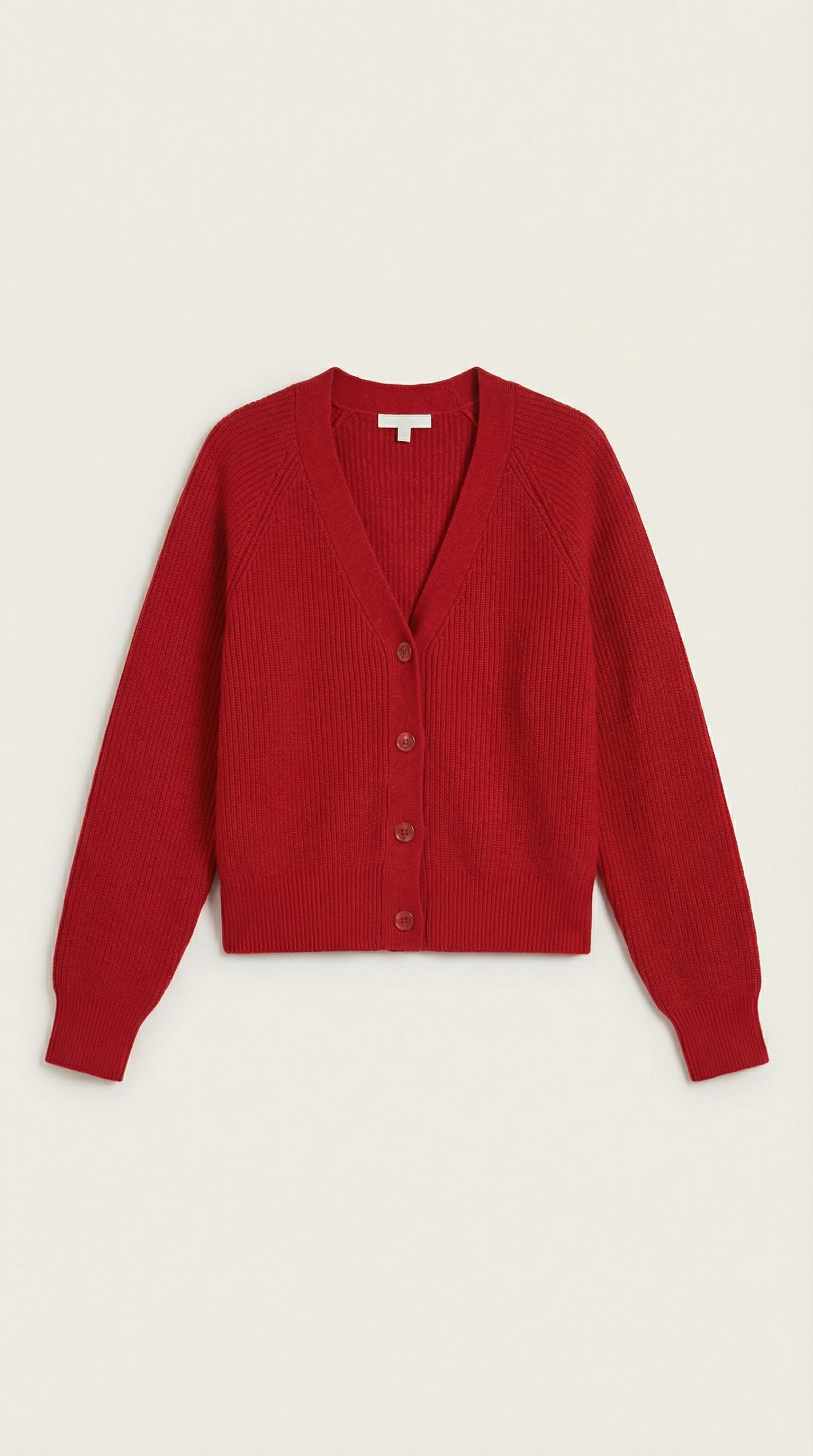 Cardigan Donna Bottonato Scollo a V Morbido Intramontabile 4