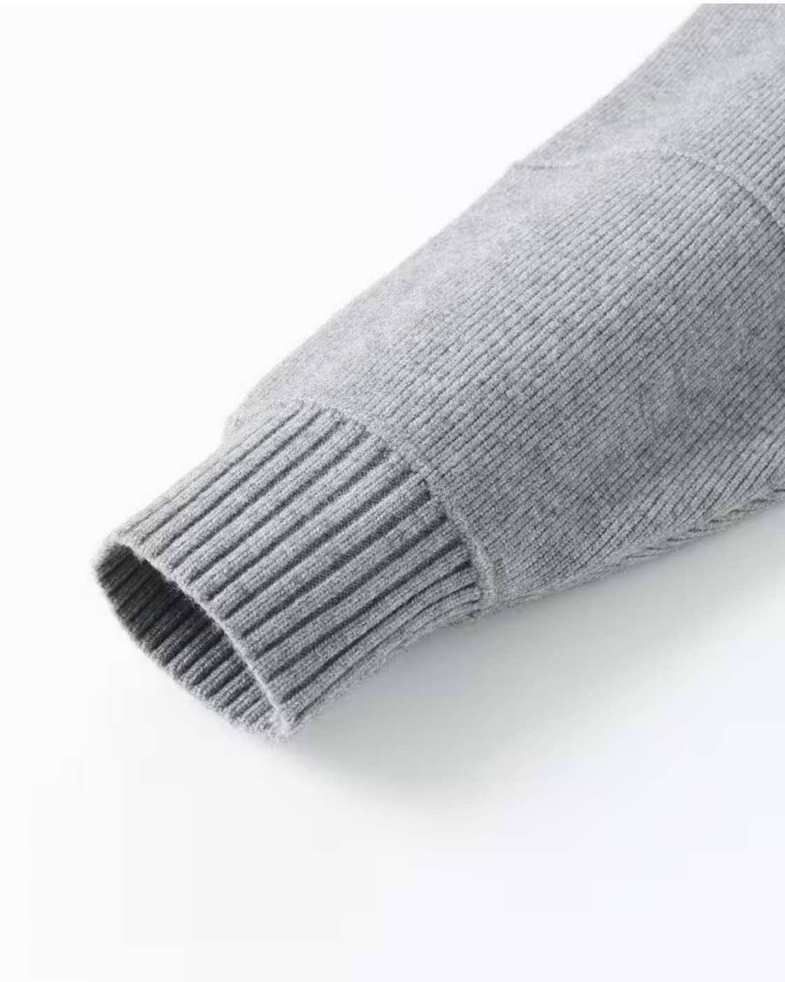 Cardigan Uomo in Maglia Full Zip Collo Alto 8