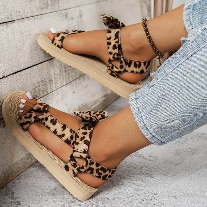 Carolyn - Sandali da donna con stampa leopardata 3