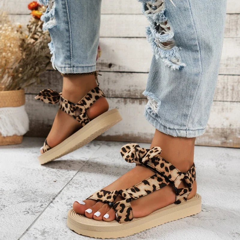 Carolyn - Sandali da donna con stampa leopardata 5