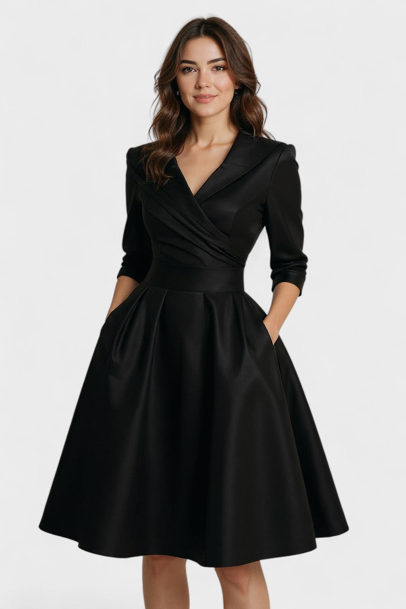 Ceryn | Abito Midi in Satin 0