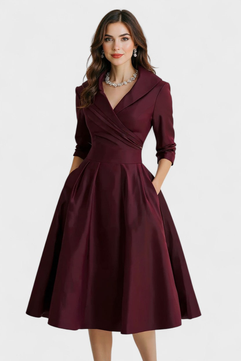Ceryn | Abito Midi in Satin 3
