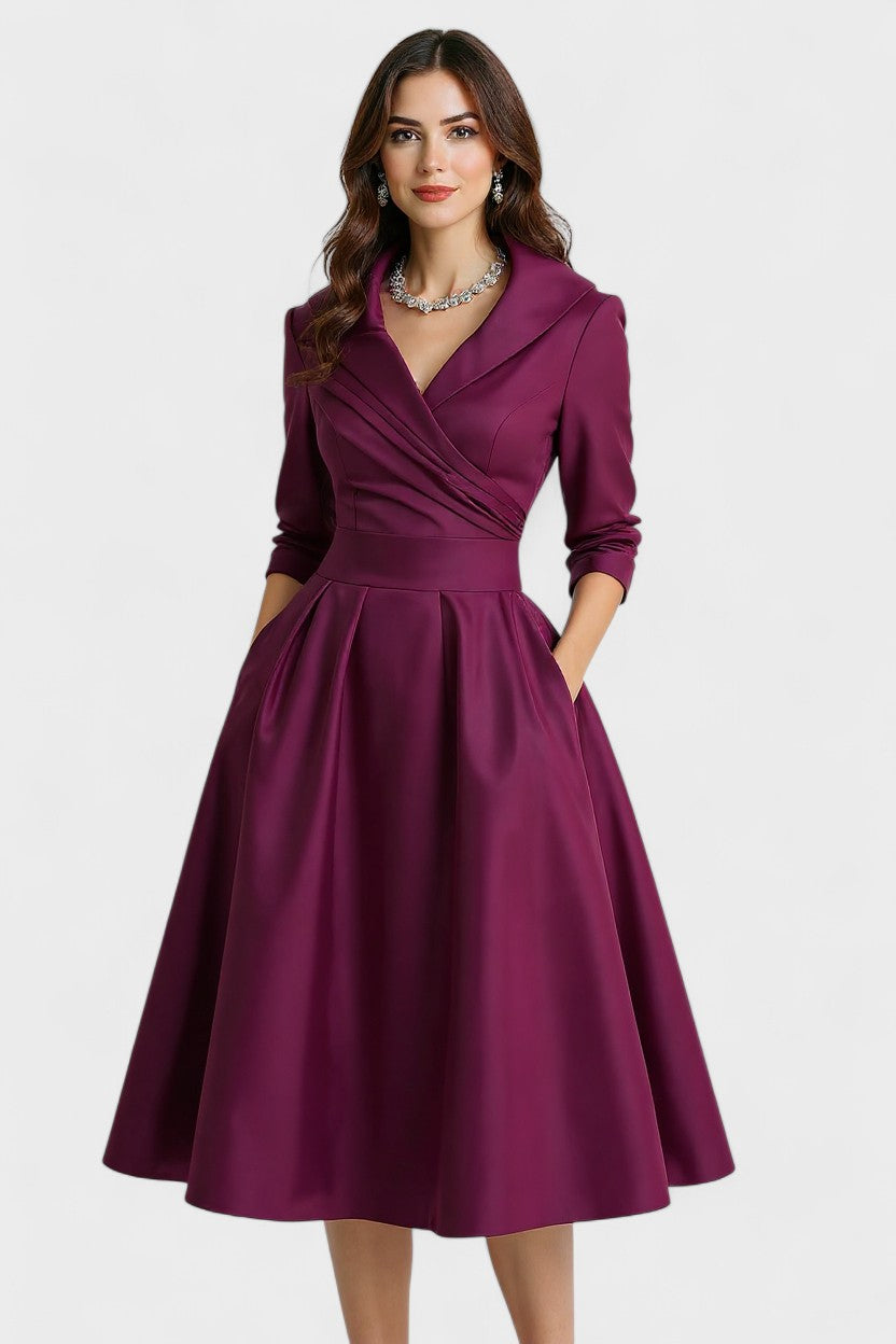 Ceryn | Abito Midi in Satin 5