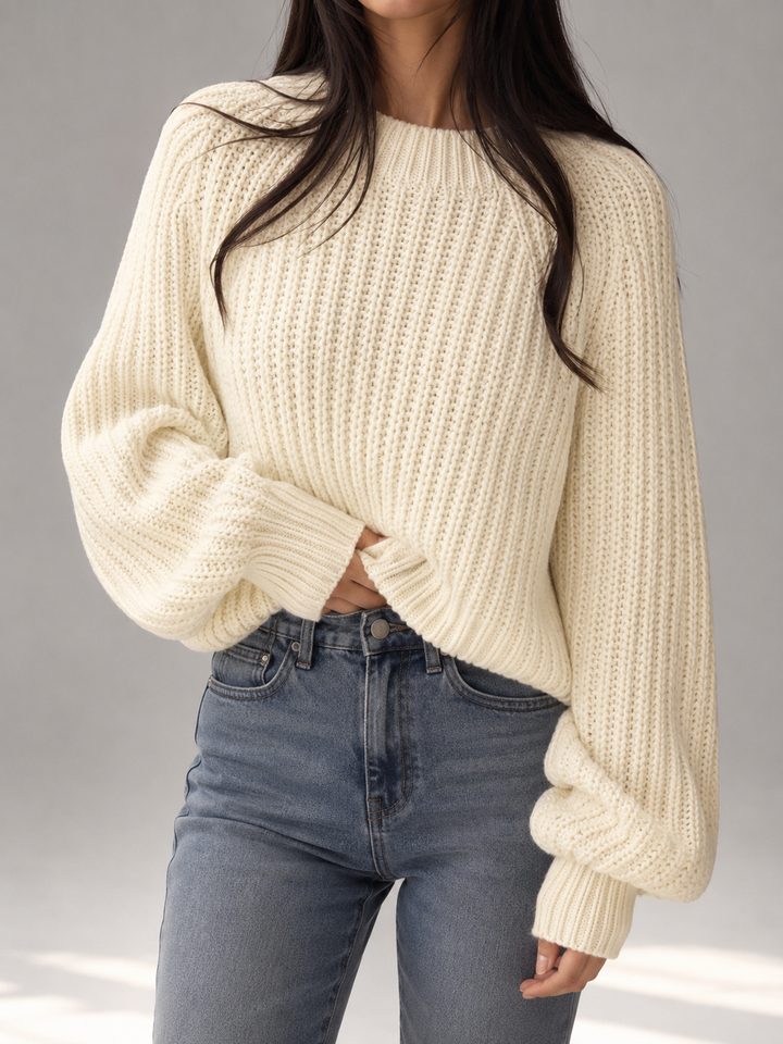Chunky Knit Oversized Sweater