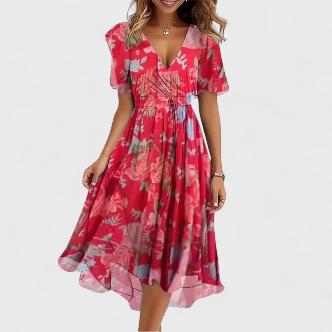 Chiara | Abito Lungo Premium Floreale 0