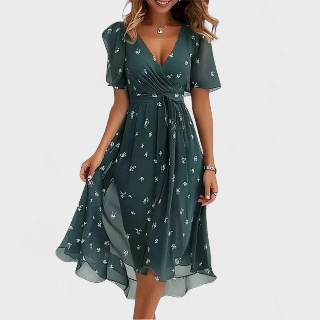 Chiara | Abito Lungo Premium Floreale 1