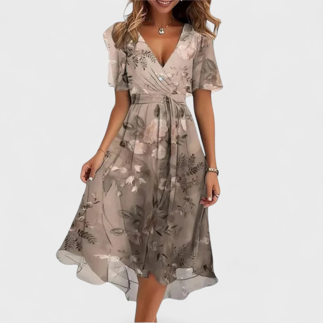 Chiara | Abito Lungo Premium Floreale 3