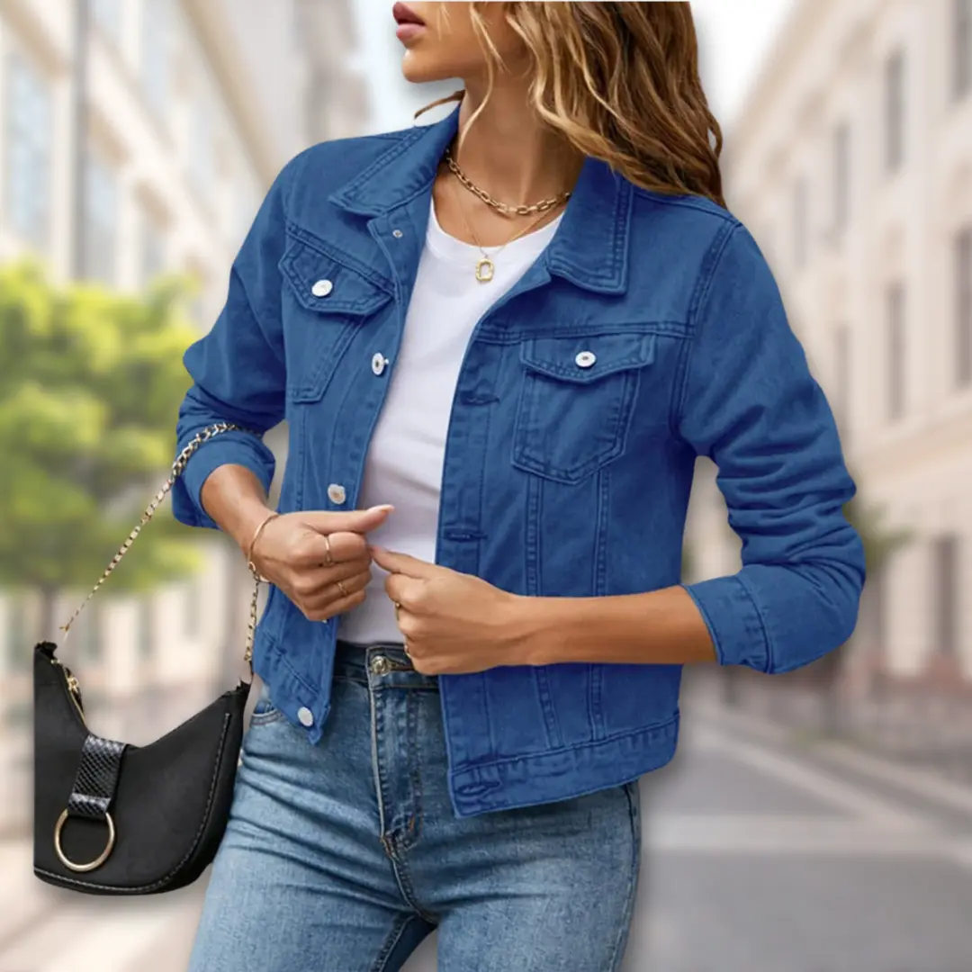 Chic Button-Up Jacket for Women – Effortlessly Stylish &amp; Versatile-Caliboot