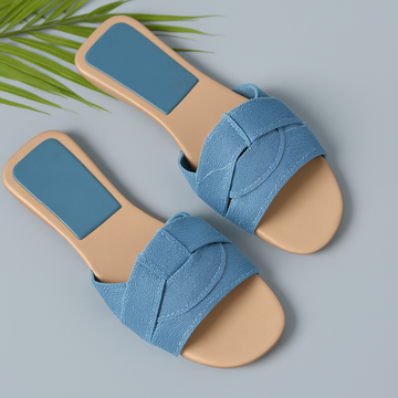 Ciabatte flat da donna con fiocco - Morbide e femminili 0