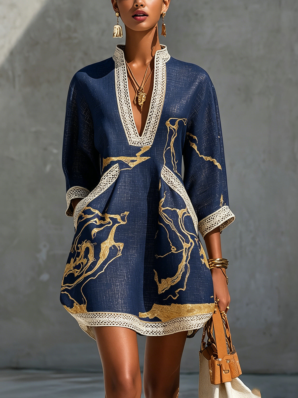 Clotilde™ Miniabito in pizzo all'uncinetto 2