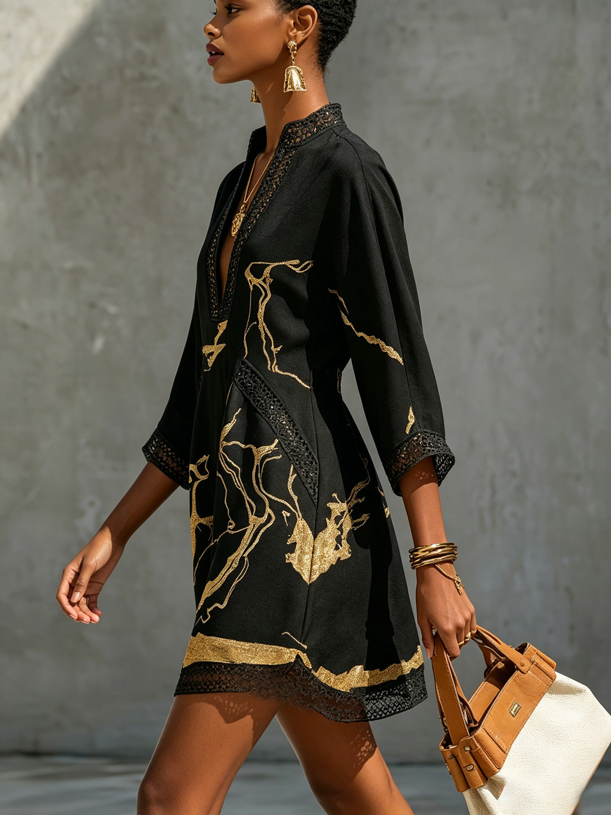 Clotilde™ Miniabito in pizzo all'uncinetto 5