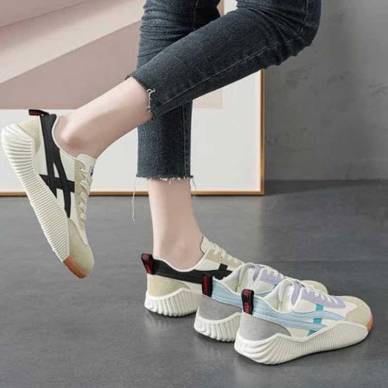 Comoda scarpa ortopedica Donna | Ammortizzazione Reattiva & Stabilità Antiscivolo