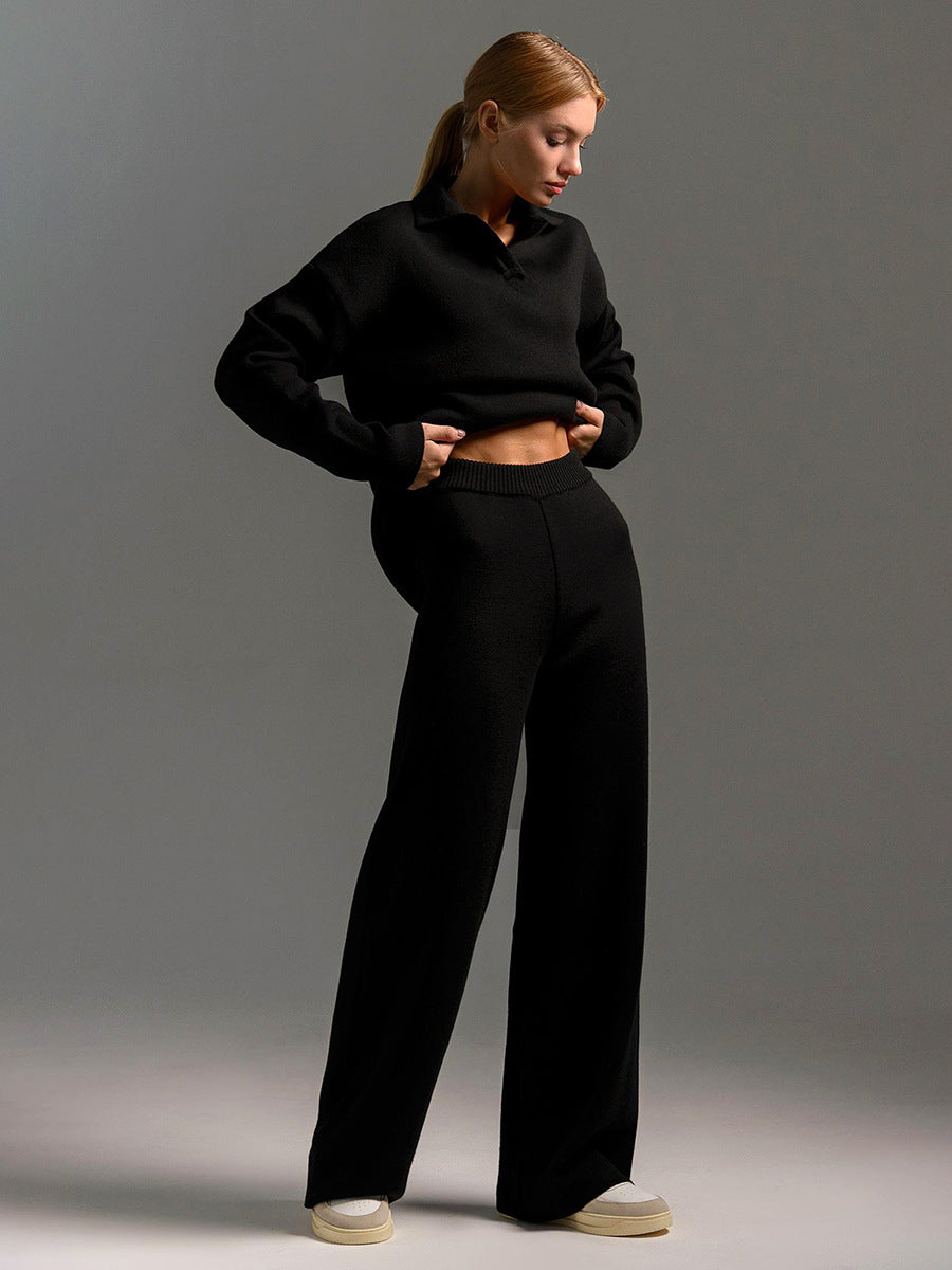 Completo Donna | Pantalone Largo e Maglia Comoda 12