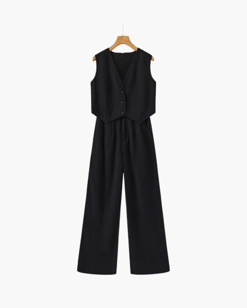 Completo in Lino Due Pezzi Elegante | Stile Sartoriale 0