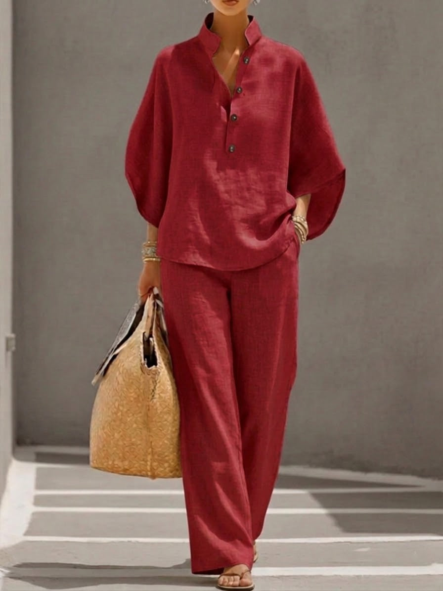Completo Due Pezzi Donna | Taglio Ampio & Stile Minimal Chic