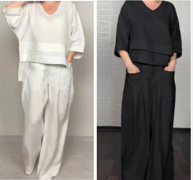 Completo Due Pezzi Donna | Taglio Relaxed & Tasche Funzionali