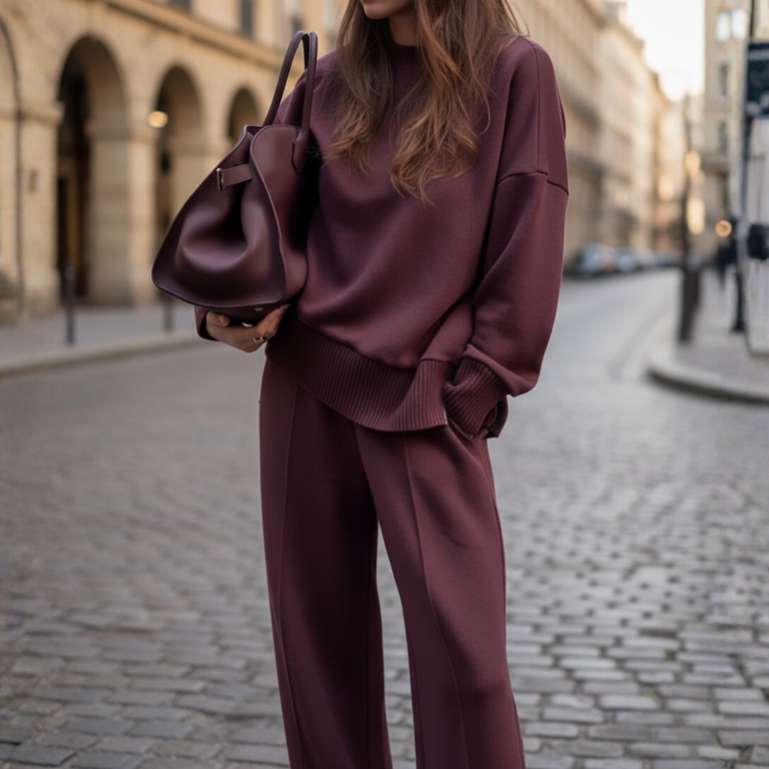 Completo da Donna | Set 2 Pezzi Coordinato | Comfort Rilassato Tutto il Giorno