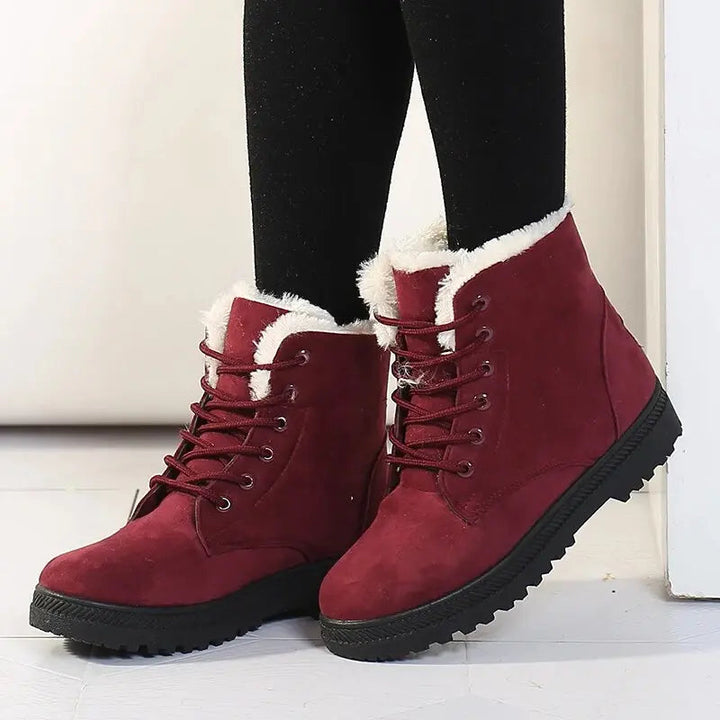 Cozy Short Ankle Boots for Women – Stylish &amp; Warm