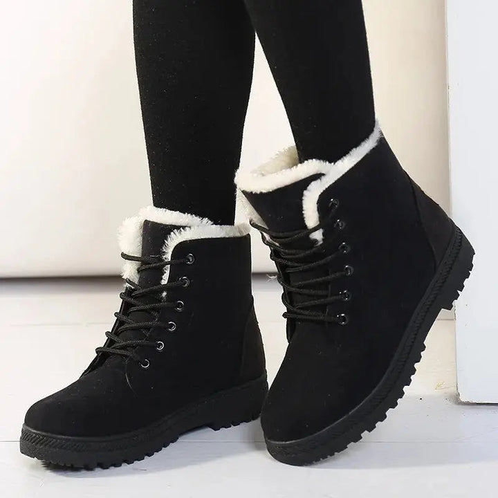 Cozy Short Ankle Boots for Women – Stylish &amp; Warm