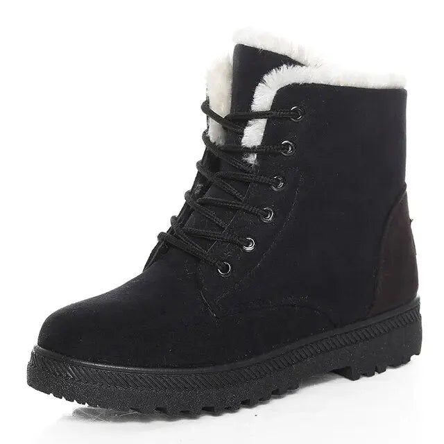Cozy Short Ankle Boots for Women – Stylish &amp; Warm