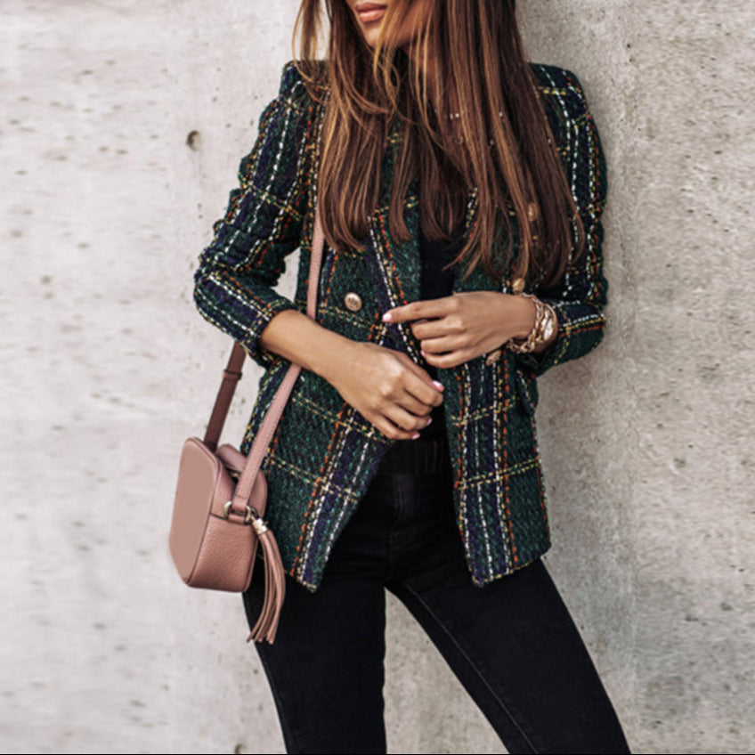 Donna - Blazer classico con chiusura singola 1