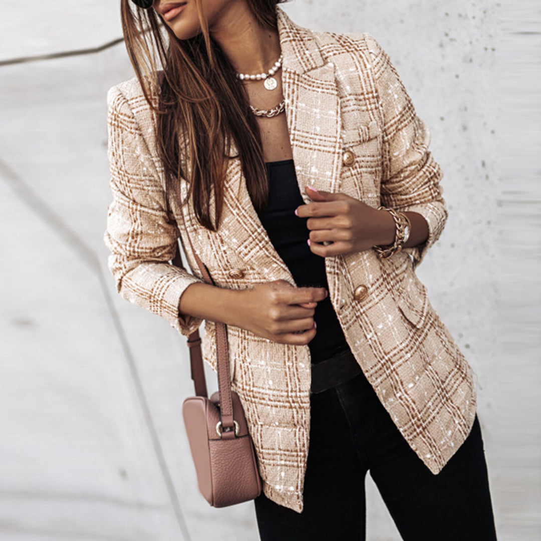 Donna - Blazer classico con chiusura singola 2