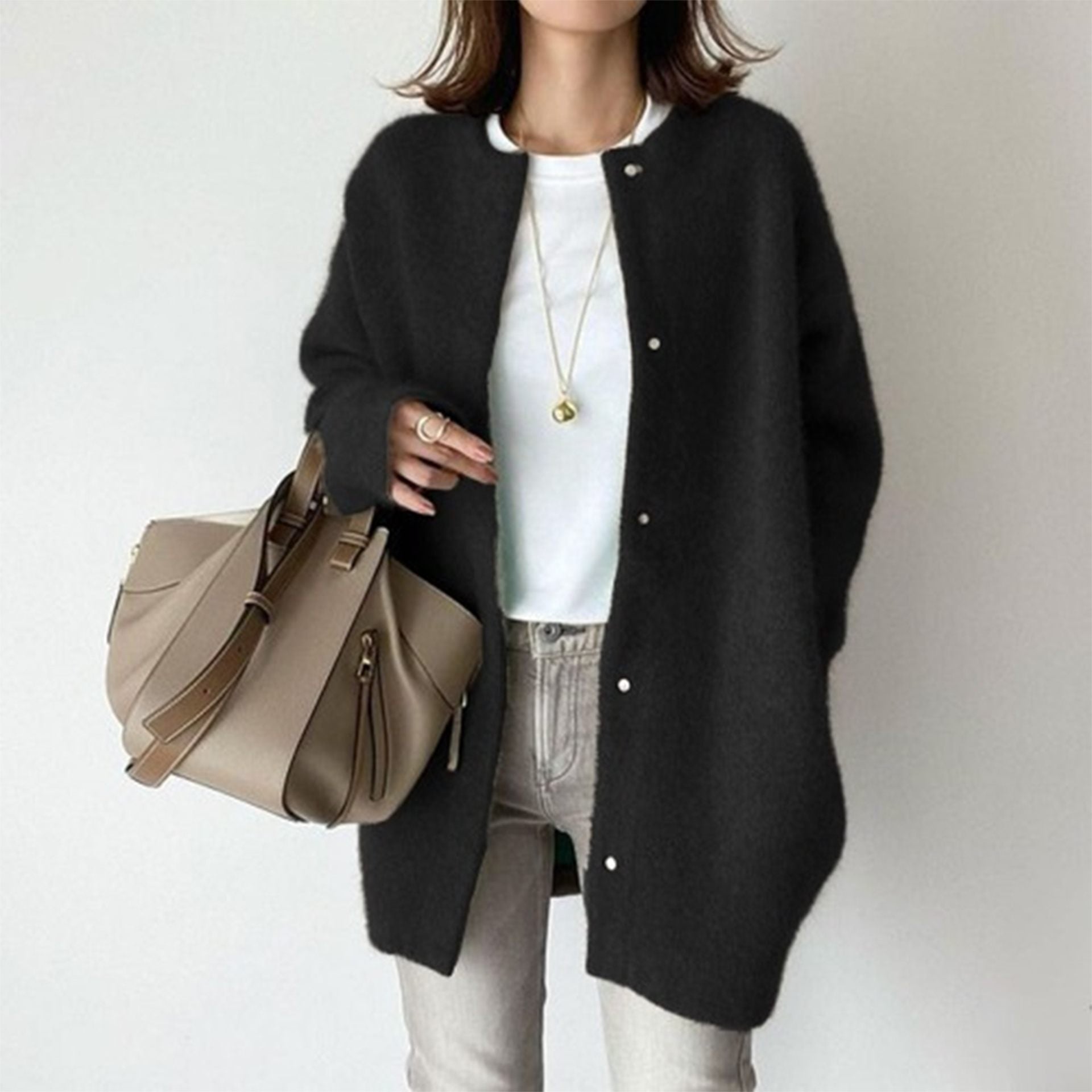 Donna - Cardigan in maglia morbida 0